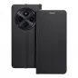 XIAOMI Redmi 14C Book Handytaschen LUNA Book Carbon Kohlenstoff-Faser, Elegant  Schwarz