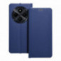 XIAOMI Redmi 14C Book Handytaschen LUNA Book Carbon Kohlenstoff-Faser, Elegant  Blau