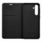 Samsung Galaxy A26 Book Handytaschen LUNA Book Carbon Kohlenstoff-Faser, Elegant  Schwarz
