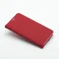 XIAOMI Redmi Note 14 4G Book Handytaschen LUNA Book Carbon Kohlenstoff-Faser, Elegant  Rot
