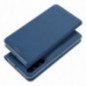 XIAOMI Redmi Note 14 4G Book Handytaschen LUNA Book Carbon Kohlenstoff-Faser, Elegant  Blau