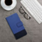 Samsung Galaxy A12 Book Handytaschen GOMMA Elegant Blau Samsung Galaxy A12 Book Handytaschen GOMMA Elegant Blau