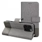 Apple iPhone 16 Plus Book Handytaschen GOMMA Elegant Grau Apple iPhone 16 Plus Book Handytaschen GOMMA Elegant Grau