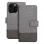 Apple iPhone 16 Plus Book Handytaschen GOMMA Elegant Grau Apple iPhone 16 Plus Book Handytaschen GOMMA Elegant Grau