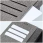 Apple iPhone 16 Plus Book Handytaschen GOMMA Elegant Grau Apple iPhone 16 Plus Book Handytaschen GOMMA Elegant Grau