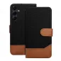 Samsung Galaxy A35 Book Handytaschen JEANS Elegant Schwarz Samsung Galaxy A35 Book Handytaschen JEANS Elegant Schwarz
