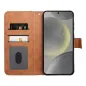 Samsung Galaxy A35 Book Handytaschen JEANS Elegant Schwarz Samsung Galaxy A35 Book Handytaschen JEANS Elegant Schwarz