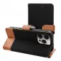 Apple iPhone 16 Pro Max Book Handytaschen JEANS Elegant Schwarz Apple iPhone 16 Pro Max Book Handytaschen JEANS Elegant Schwarz