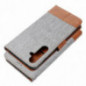 Samsung Galaxy A41 Book Handytaschen JEANS Elegant Grau Samsung Galaxy A41 Book Handytaschen JEANS Elegant Grau