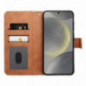 Samsung Galaxy A56 Book Handytaschen JEANS Elegant  Grau