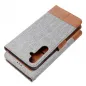 Samsung Galaxy A56 Book Handytaschen JEANS Elegant Grau Samsung Galaxy A56 Book Handytaschen JEANS Elegant Grau