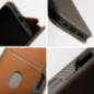 Apple iPhone 16 Pro Max Book Handytaschen FOLIO Side Magnet Elegant, Kohlenstoffmuster Braun Apple iPhone 16 Pro Max Book Handytaschen FOLIO Side Magnet Elegant, Kohlenstoffmuster Braun