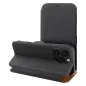Apple iPhone 16 Pro Book Handytaschen FOLIO Side Magnet Elegant, Kohlenstoffmuster Grau Apple iPhone 16 Pro Book Handytaschen FOLIO Side Magnet Elegant, Kohlenstoffmuster Grau