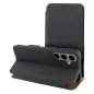 Samsung Galaxy A15 5G Book Handytaschen FOLIO Side Magnet Elegant, Kohlenstoffmuster Grau Samsung Galaxy A15 5G Book Handytaschen FOLIO Side Magnet Elegant, Kohlenstoffmuster Grau