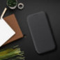 Apple iPhone 16 Plus Book Handytaschen FOLIO Side Magnet Elegant, Kohlenstoffmuster Grau Apple iPhone 16 Plus Book Handytaschen FOLIO Side Magnet Elegant, Kohlenstoffmuster Grau