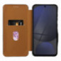 Samsung Galaxy A36 Book Handytaschen FOLIO Side Magnet Elegant, Kohlenstoffmuster Braun Samsung Galaxy A36 Book Handytaschen FOLIO Side Magnet Elegant, Kohlenstoffmuster Braun