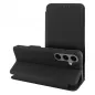 Samsung Galaxy A35 Book Handytaschen FOLIO Side Magnet Elegant, Kohlenstoffmuster Schwarz Samsung Galaxy A35 Book Handytaschen FOLIO Side Magnet Elegant, Kohlenstoffmuster Schwarz