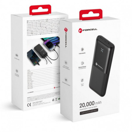 Forcell Power bank F-Energy S20k1 20000 mAh schwarz