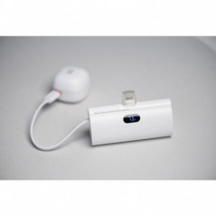 Forcell Power bank F-ENERGY Power Plug F5K3 PD 20W 5000 mAh weiß