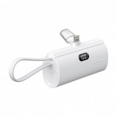 Forcell Power bank F-ENERGY Power Plug F5K3 PD 20W 5000 mAh weiß