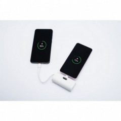 Forcell Power bank F-Energy Power Plug F5K3 5 000mAh für Typ C PD 20W weiß