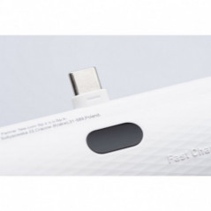 Forcell Power bank F-Energy Power Plug F5K3 5 000mAh für Typ C PD 20W weiß