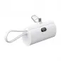 Forcell Power bank F-Energy Power Plug F5K3 5 000mAh für Typ C PD 20W weiß