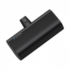 Blue Star Power bank W0556P 5000 mAh 2,1A mit eingebautem Lightning-Anschluss schwarz