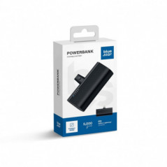 Blue Star Power bank W0556P 5000 mAh 2,1A mit eingebautem Lightning-Anschluss schwarz