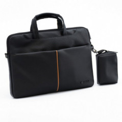 Forcell tasche F-PROTECT URBAN STYLE für Laptop 15,6 schwarz