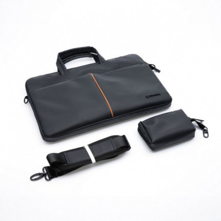 Forcell tasche F-PROTECT URBAN STYLE für Laptop 15,6 schwarz