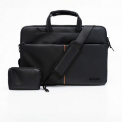 Forcell tasche F-PROTECT URBAN STYLE für Laptop 15,6 schwarz