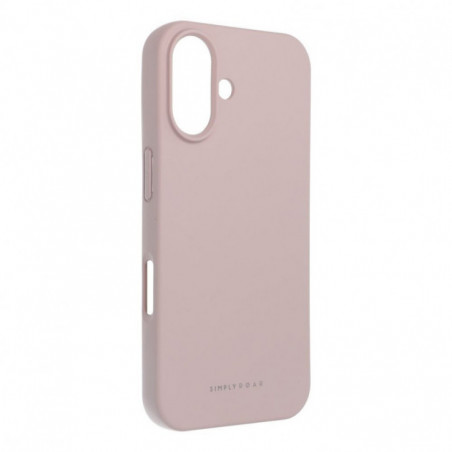 Apple iPhone 16 Hülle Roar Space Monochromatische, Elegant  Rosa