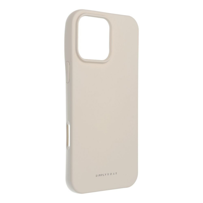 Apple iPhone 16 Pro Max Hülle Roar Space Monochromatische, Elegant  Aqua White