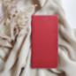 Samsung Galaxy A41 Book Handytaschen LUNA Book Carbon Kohlenstoff-Faser, Elegant  Rot