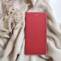 Samsung Galaxy S20 FE Book Handytaschen LUNA Book Carbon Kohlenstoff-Faser, Elegant  Rot