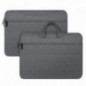 Dux Ducis Tasche LBTC für Laptop 13.9in Horizontal Handtasche dunkelgrau