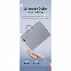 Dux Ducis Tasche LBTC für Laptop 13-13.9in Horizontal Handtasche hellgrau