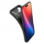 Apple iPhone 16 Gehärtete Abdeckung Spigen Armor Schwarz