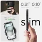 Apple iPhone 16 Gehärtete Abdeckung Spigen Armor Schwarz