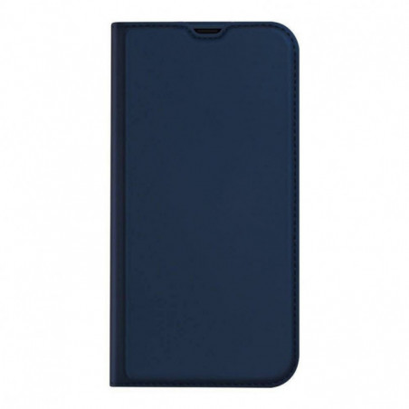 Apple iPhone 13 Pro Hülle Dux Ducis Leather Blau