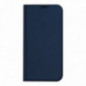 Apple iPhone 13 Pro Hülle Dux Ducis Leather Blau