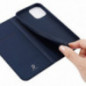 Apple iPhone 13 Pro Hülle Dux Ducis Leather Blau