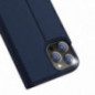Apple iPhone 13 Pro Hülle Dux Ducis Leather Blau