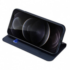 Apple iPhone 13 Pro Hülle Dux Ducis Leather Blau
