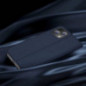 Apple iPhone 14 Plus Hülle Dux Ducis Leather Blau
