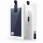Apple iPhone 15 Plus Hülle Dux Ducis Leather Blau