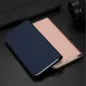 Apple iPhone 15 Plus Hülle Dux Ducis Leather Blau