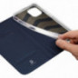 Apple iPhone 15 Plus Hülle Dux Ducis Leather Blau