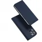 Apple iPhone 15 Pro Max Hülle Dux Ducis Leather Blau